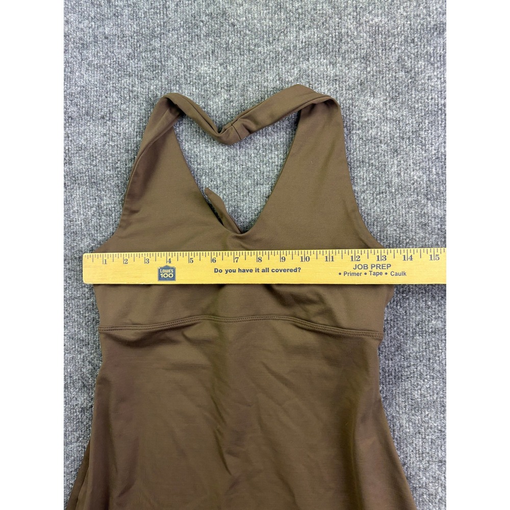 Patagonia Halter Dress Womens Small Brown Tie Back Activewear Casual - Picture 2 of 9